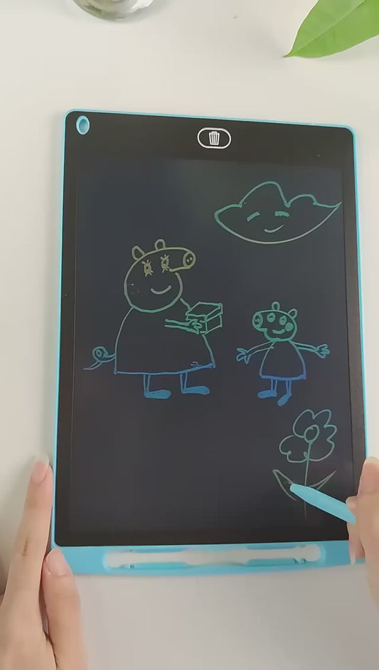 "Electrochic™ LCD Drawing Board – Eco-Friendly Writing Tablet For Kids Learning In Pakistan."